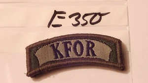 Bundeswehr Verbandsabzeichen KFOR Schritbogen gewebt mit Klett 1 Stück (e350) - Bild 1 von 1
