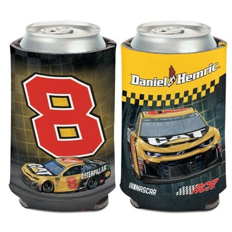 Daniel Hemric 2019 Wincraft #8 Caterpillar 12oz Can Coolie FREE SHIP! Cover