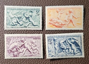 2027 - FRANKREICH - SCOTT # B244 - B247 - POSTFRISCH - KAT 8,80 $ - Bild 1 von 1