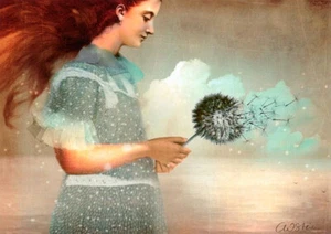 POSTKARTE / WÜNSCH DIR WAS / POSTCARD POSTCROSSING © CATRIN WELZ-STEIN - Bild 1 von 1