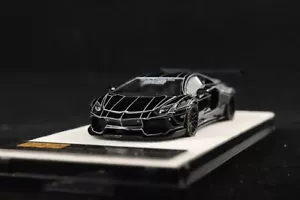 New 1:64 Diecast Model PGM Lamborghini Aventador LP700-4 Exploding Black - Picture 1 of 9