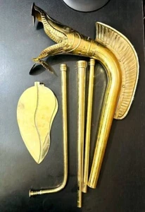 18 Gauge Brass Medieval Celtic Deskford Carnyx Fully Playable Sound - Picture 1 of 6