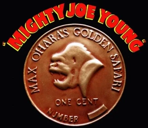 Harryhausen O'Brien Mighty Joe Young Rep Münze COA signiertes Poster selten neuwertig - Bild 1 von 5