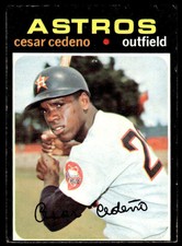 1971 Topps Cesar Cedeno #237 Houston Astros Baseball Card
