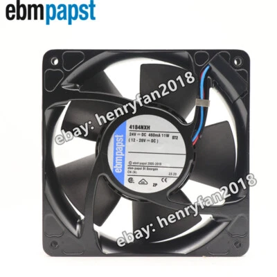 Ebmpapst Fan 4184NXH Cooling Fan 24VDC 11W 460mA 120*120*38mm For Cabinet Fan - Image 1 of 4