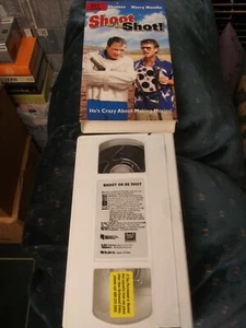 Shoot Or Be Shot! RARE White tape release 2004 VHS William Shatner Harry Hamlin - Picture 1 of 6