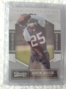 2009-2010 Panini Classics Football Kareem Jackson Timeless Tributes RC #164.... - Picture 1 of 4