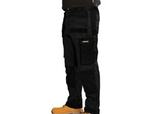 Stanley Clothing - Omaha Slim Fit Holster Trousers Black Waist 30in Leg 29in