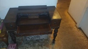 Antique Spinet Desk - Picture 1 of 2