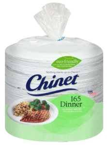 Chinet Classic White Dinner Plates, 10-3/8" (165 ct.) Free Shipping - Picture 1 of 1