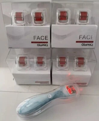BeautyBio GloPRO® Micro Regeneration Facial Tool W/Battery & Face Heads 4X2 8pcs - Image 1 of 3