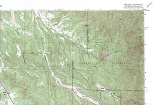 Tesuque Quadrangle New Mexico 1977 USGS Topo Map 7.5 Minute Topographic - Picture 1 of 2