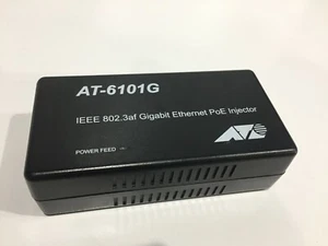 Allied Telesis AT-6101G IEEE 802.3af Gigabit Ethernet PoE Injector FREE SHIPPING - Picture 1 of 4