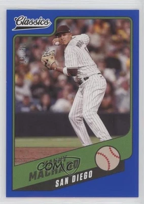2022 Panini Chronicles Classics Blue /50 Manny Machado #23 - Image 1 of 2
