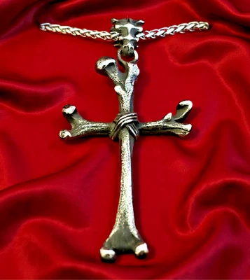 Cross of Bones готический панк альтернатива языческий оккультный темный - Изображение 1 из 2