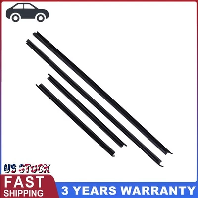 4x For 1987-1995 Nissan Pathfinder 3.0L Door Weather Window Rubber Seal Belt - Image 1 of 4