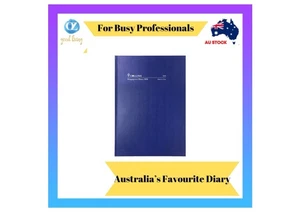 2026 Diary Collins Kingsgrove A4 Week to View WTV Blue 341.P59 Streamlined Plan - Picture 1 of 4