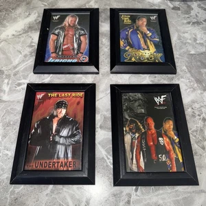WWF/ WWE World Wrestling Phots X4 Federation Kane Mankind Austin Rock Undertaker - Bild 1 von 4