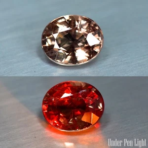 1.02Ct Extraordinary Gemstone_100% Natural Color Change Garnet_Tanzania - Picture 1 of 1