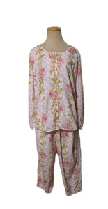 Pine Cone Hill Pyjama Blumenmuster Baumwolle Größe XL - Bild 1 von 13