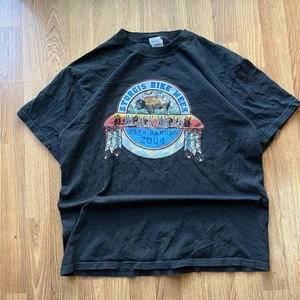 T-shirt biker grafica natura 2004 | taglia L - Foto 1 di 7
