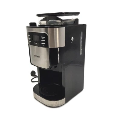 SEVERIN Kaffeeautomat mit Mahlwerk und Glaskanne, F?r Kaffeebohnen und  - Defekt - Bild 1 von 4