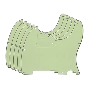 5 Stck. 8-Loch FD TL Gitarre Schlagbrett Kratzplatte mintgrün 3-lagig für TL-Stil - Bild 1 von 6