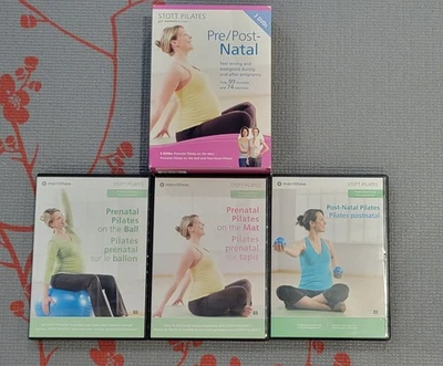 Stott Pilates: Prenatal Pilates (DVD, 2009, Juego de 3 discos) Foto 1 de 4
