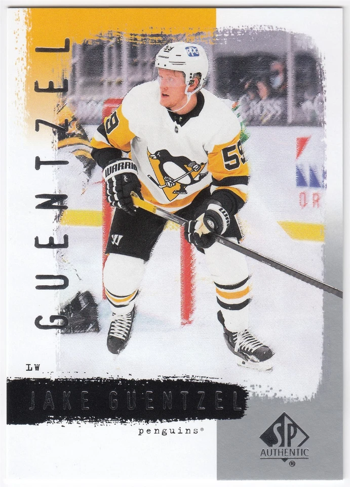 2020-21 Upper Deck SP Authentic 2000-01 Retro JAKE GUENTZEL #R34 Penguins UD - Image 1 of 1