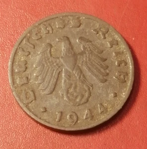 Deutsches Reich - 1 Pfennig 1944E- Zinc *  Good condition 1+* - Picture 1 of 2