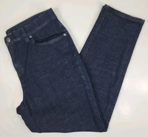 Eileen Fisher Jeans Tapered Ankle Stretch Organic Denim Dark Blue Wash Medium - Bild 1 von 13
