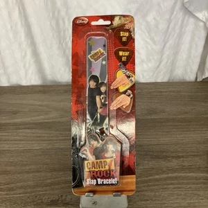 Bracciale Slap Camp Rock Disney 2008 nuovo - Foto 1 di 7