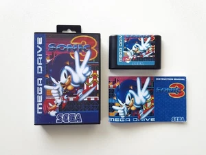 SEGA Megadrive Sonic 3 (With save option) PAL (Read Description) - Picture 1 of 4