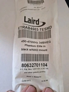 Laird ETRA4503-TESMD, Antenne Fantôme, Monture NMO 3/4", 450-470MHZ - Photo 1/3