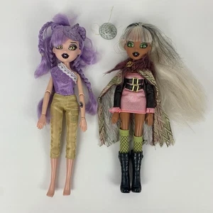 Bratz Bratzillaz Glam Gets Wicked Dolls Sashabella Paws & Yasmina Clairvoya - Picture 1 of 19