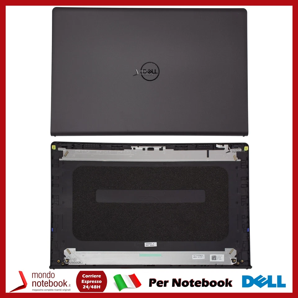 Cover LCD DELL Vostro 15 3510 3511 3515 3520 3525 - DWRHJ (Nera) - Immagine 1 di 1