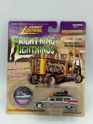 JOHNNY FRIGHT'NING LIGHTNING 1959 GHOSTBUSTERS II ECTO-1A CADILLAC AMBULANCE LE - Image 1 of 2