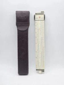Vintage Frederick Post Co 1460 Versalog Rechenschieber mit Lederetui - Bild 1 von 24