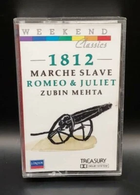 TCHAIKOVSKY - 1812 OVERTURE * ROMEO & JULIET MEHTA LA PHIL / LONDON CASSETTE - Image 1 of 3