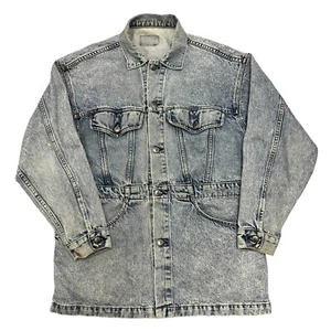 Vintage Levi's Denim Chore Jacke Blau Herren M Red Tab Made in USA - Bild 1 von 11