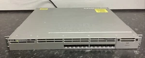 Cisco WS-C3850-12S-S 12 Ports Managed Network Switch w/ rack ears - 1 PSU - Picture 1 of 9
