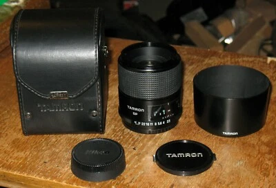 Tamron 90mm BB52 f/2.5 Manual Focus Macro Lens for Nikon F - Image 1 of 4