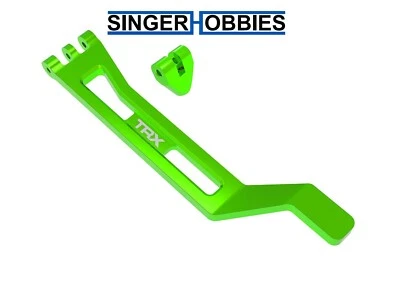 Billet de retención de batería Traxxas 10726-GRN 6061-T6 aluminio Mini Maxx TRA1 Foto 1 de 2