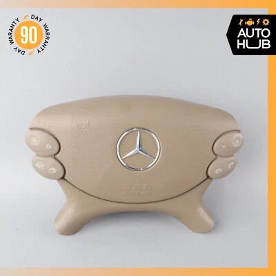 Bolsa de aire airbag volante mercedes r230 sl550 sl55 amg clk550 beige fabricante de equipos originales Foto 1 de 4