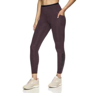 REEBOK Women's Flex High Rise 7/8 Legging with Pockets 25” Inseam, Size: XXXL - Picture 1 of 12