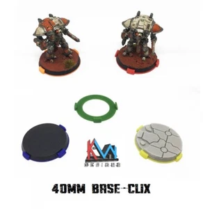 3D Printed - 40mm Base-Clix - Squad Markers for Miniature Bases - Picture 1 of 7