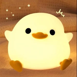 Duck Night Cute Light Silicone Nursery DoDo LED Bed Lamp Dimmable Touch Dudu Kid - Picture 1 of 6