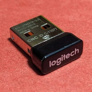 Logitech Nano USB Receiver PC Mouse Keyboard Computer Dongle C-U0010 993-001106 - Zdjęcie 1 z 4