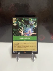 Disney Lorcana Rudeltaktiken 100/204 Karte Non-Holo Aufstieg Flutgestalten NM DE - Bild 1 von 2