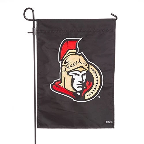 Apliques decorativos e bandeira bordada Ottawa Senators 12,5" x 18" TELA - Imagem 1 de 1